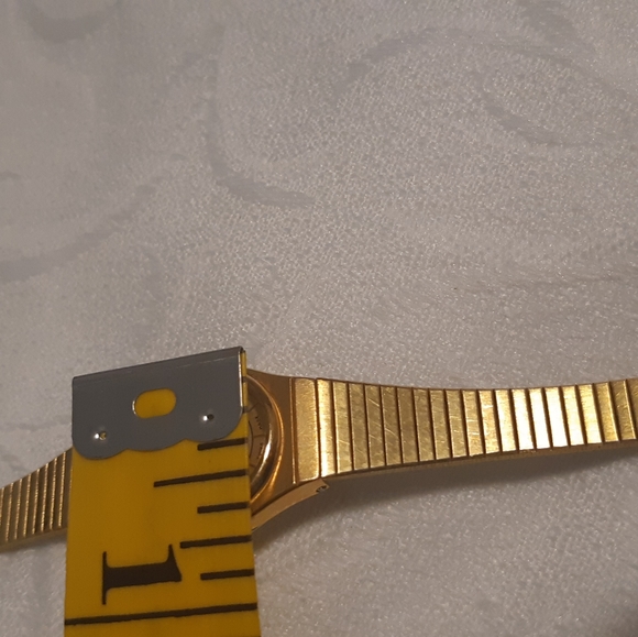 Womans Vintage Rodania Gold Tone Watch Length Is 7.5" Long - Picture 13 of 15